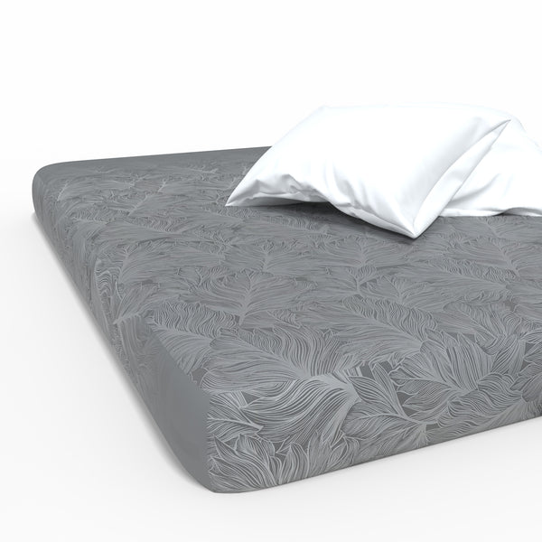 Handgefertigtes luxuriöses Deluxe-Baumwollsatin-Spannbettlaken | Berlin
