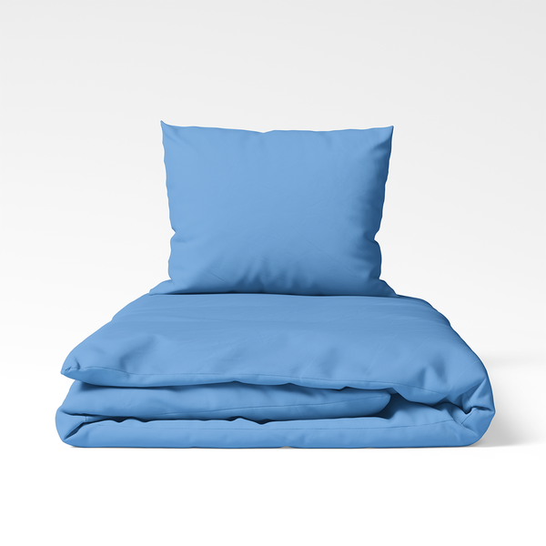 Handgefertigtes Bettwäsche-Set aus Baumwolle | Alaskan Blue