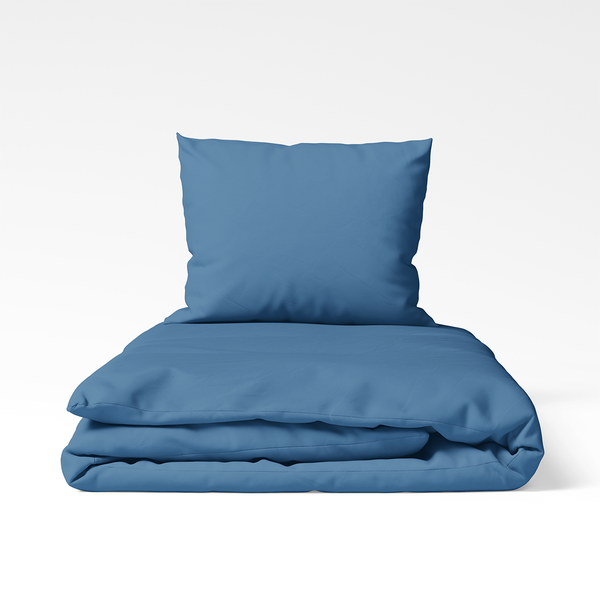 Handgefertigtes Bettwäsche-Set aus Baumwolle | Blue Heaven