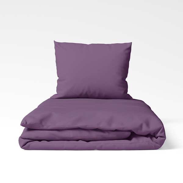 Handgefertigtes Bettwäsche-Set aus Baumwolle | Crushed Grape