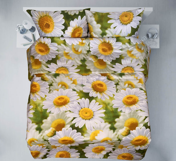 Letzte Stücke – handgefertigtes Baumwoll-Bettwäsche-Set | Sunny Meadow