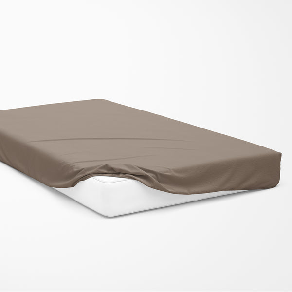Jersey-Spannbettlaken | Desert Taupe